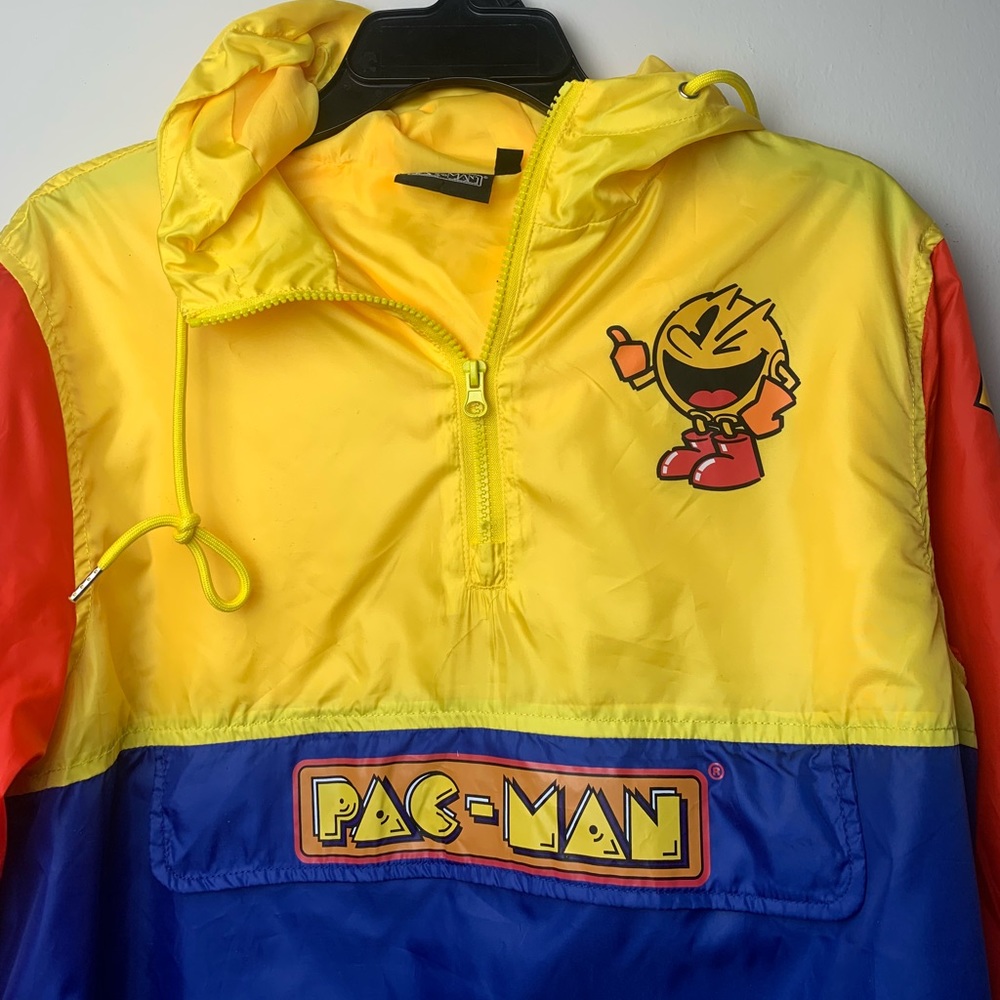 Vintage Pacman windbreaker jacket